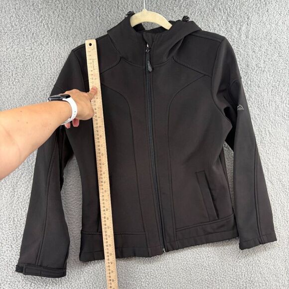 Snozu softshell hooded  jacket size small in black - Picture 6 of 9